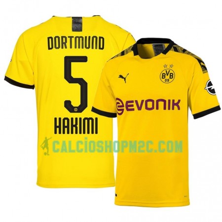 Borussia Dortmund HAKIMI 5 Maglia Prima 2019/2020 Manica Corta
